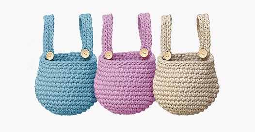 Подвесные корзины на кроватку